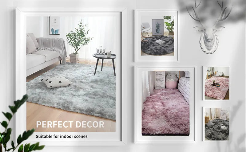 Fluffy Carpet for Living / Multi Purpose Rooms