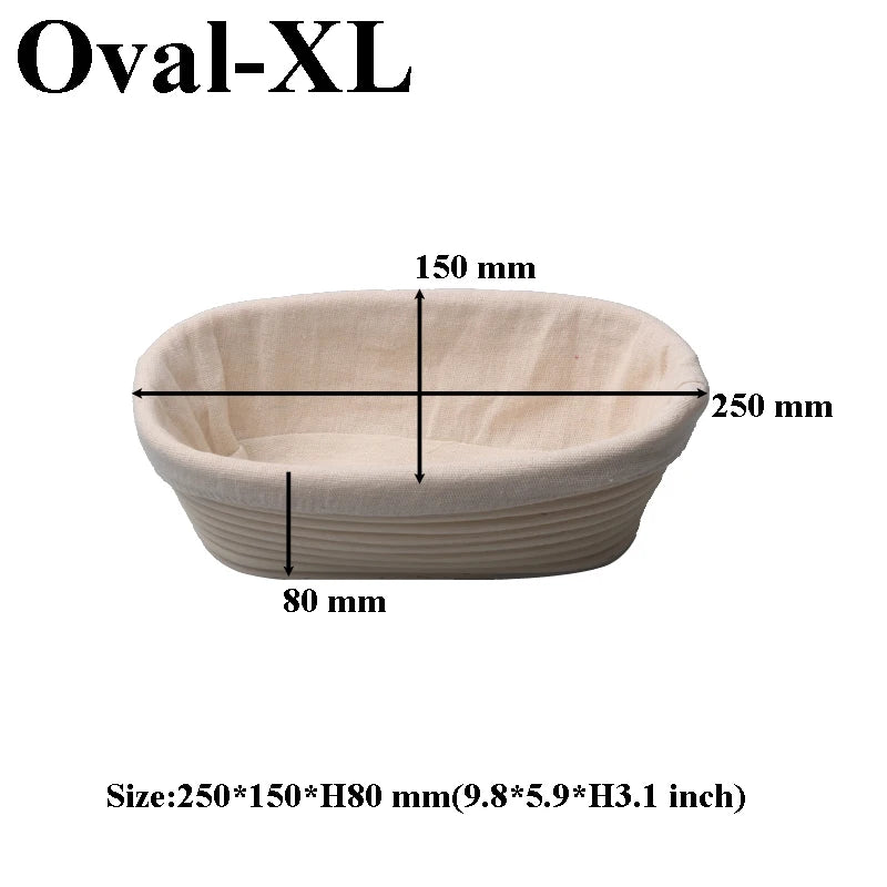 Natural Rattan Dough Fermentation Basket