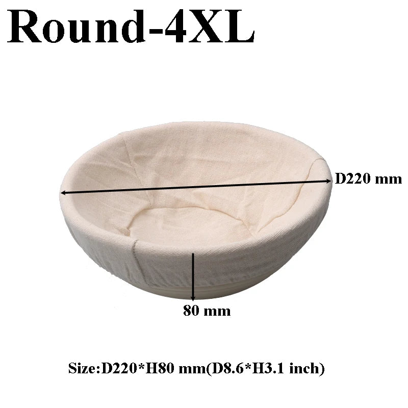 Natural Rattan Dough Fermentation Basket