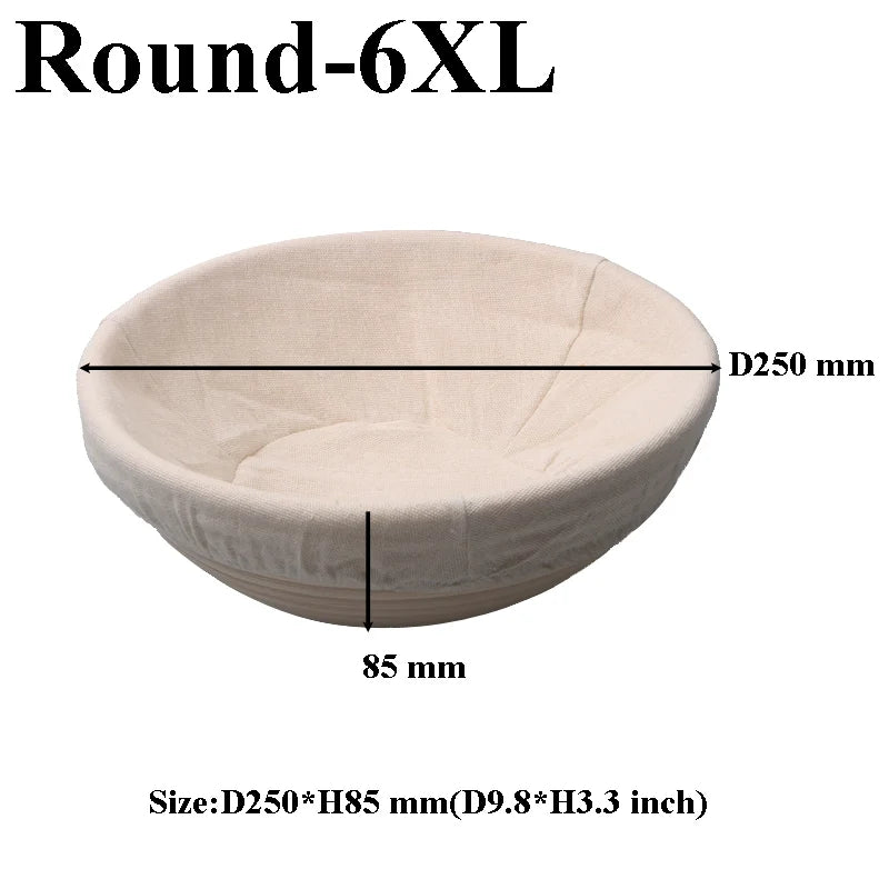Natural Rattan Dough Fermentation Basket