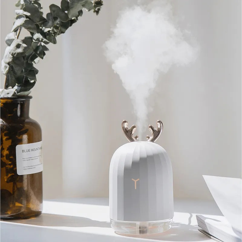 Deer Aroma Essential Oil Diffuser with LED Night Light
