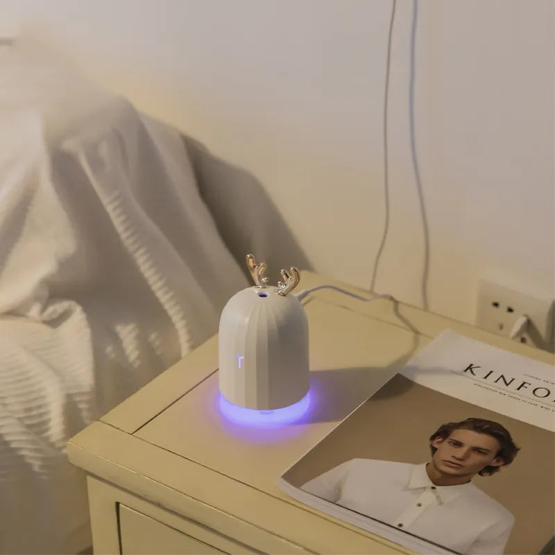 Deer Aroma Essential Oil Diffuser with LED Night Light