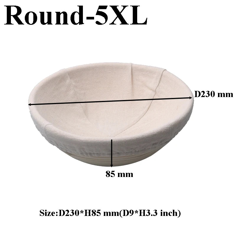 Natural Rattan Dough Fermentation Basket