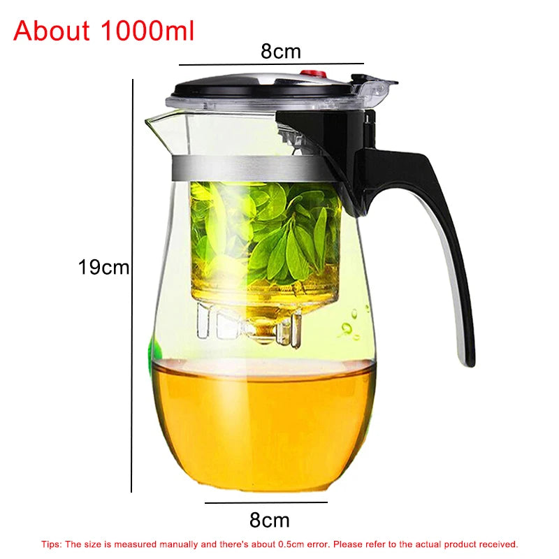 Heat Resistant Glass Teapot