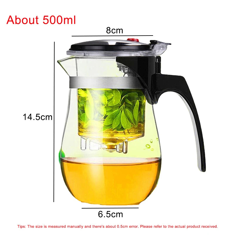 Heat Resistant Glass Teapot
