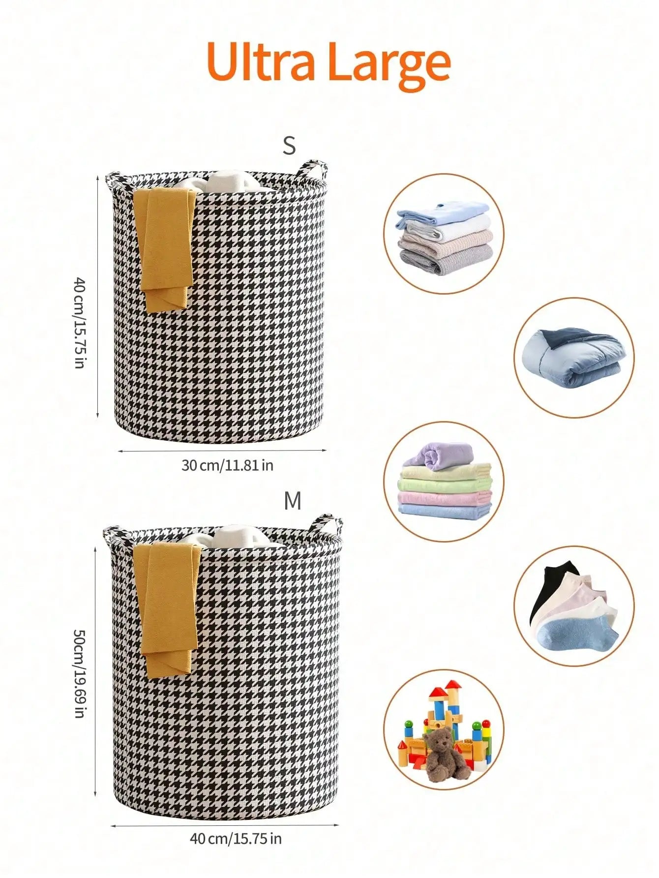 Foldable Laundry Basket (1PC)