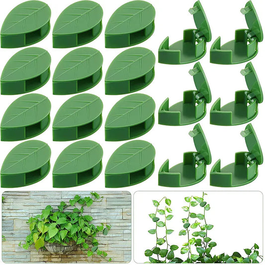 Plant Fixture Clip Plant Climbing Wall Self-Adhesive Fastener Tied Fixture Vine Buckle Hook Garden Plant Wall Climbing