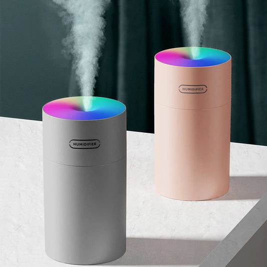 USB Air Humidifier Colorful Cup Mini Aroma Water Diffuser LED Light Ultrasonic Cool Mist Maker Fogger Car Aroma Humidificador