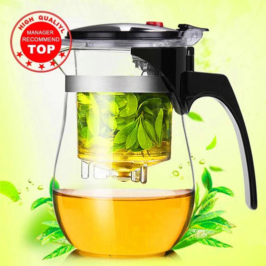 Heat Resistant Glass Teapot